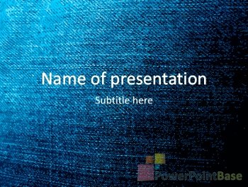 Yuklab olish PowerPoint shabloni �695 ko�k tuslarda taqdimot uchun bepul