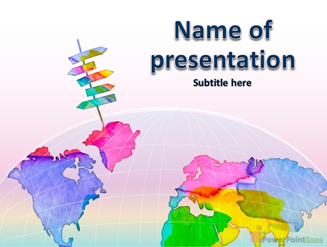 Yuklab olish Turizm haqida PowerPoint shabloni ¹729 taqdimot uchun bepul