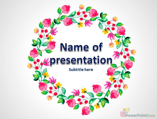 Завантажити Шаблон PowerPoint про природу №741 для презентації безкоштовно