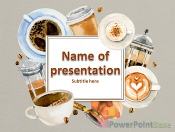 Yuklab olish PowerPoint shabloni �711 bej tuslarda taqdimot uchun bepul