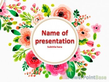 Yuklab olish Tabiat haqida PowerPoint shabloni �749 taqdimot uchun bepul