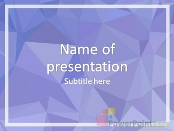 Yuklab olish Abstrakt PowerPoint shabloni �753 taqdimot uchun bepul