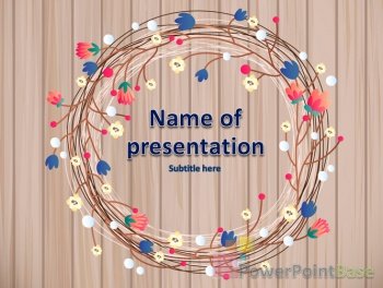 Yuklab olish Tabiat haqida PowerPoint shabloni �752 taqdimot uchun bepul