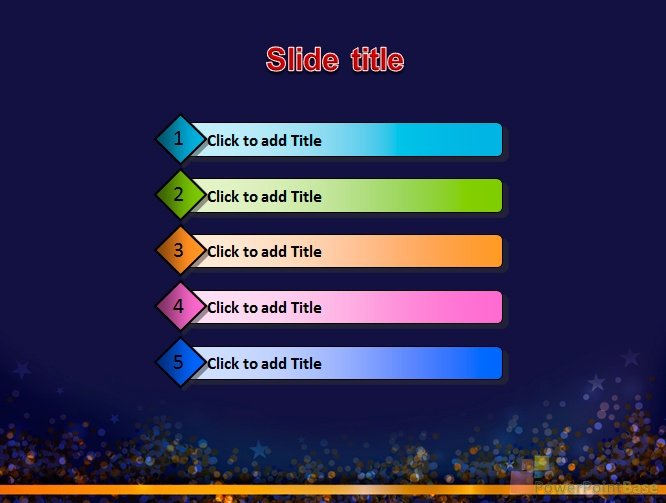 Yuklab olish Bayramona PowerPoint shabloni ¹764 taqdimot uchun bepul