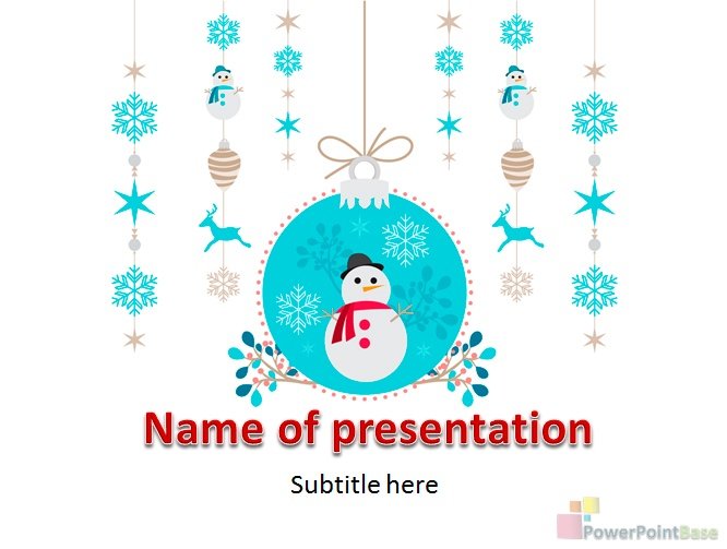 Yuklab olish Bayramona PowerPoint shabloni ¹763 taqdimot uchun bepul