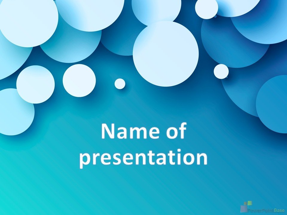 Yuklab olish PowerPoint shabloni ¹787 ko’k tuslarda taqdimot uchun bepul