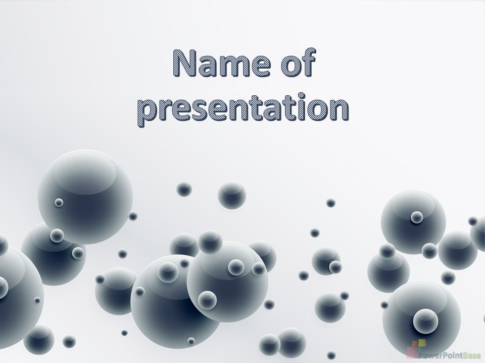 Завантажити Шаблон PowerPoint №810 у сірих тонах для презентації безкоштовно