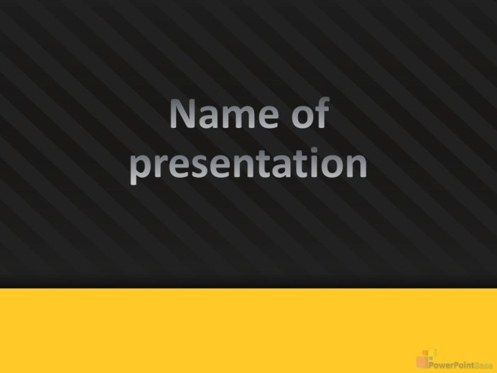 Yuklab olish PowerPoint shabloni �809 qora tuslarda taqdimot uchun bepul