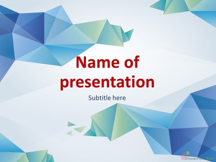 Yuklab olish Abstrakt PowerPoint shabloni �845 taqdimot uchun bepul