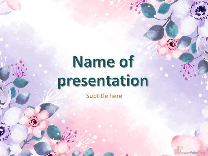 Yuklab olish Tabiat haqida PowerPoint shabloni �858 taqdimot uchun bepul