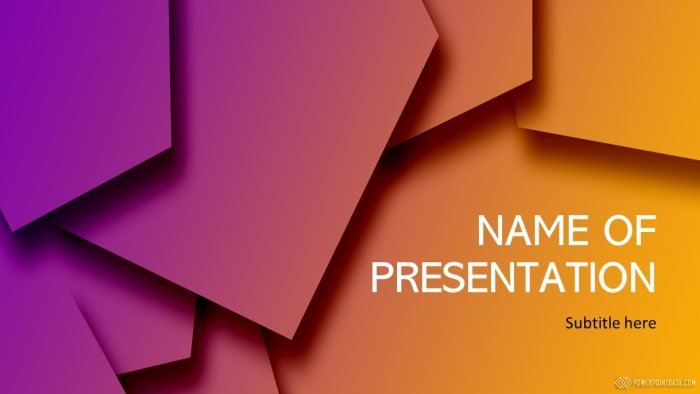 Yuklab olish PowerPoint shabloni �962 to�q sariq tuslarda taqdimot uchun bepul