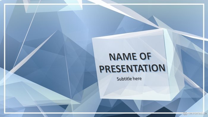 Yuklab olish Abstrakt PowerPoint shabloni �963 taqdimot uchun bepul