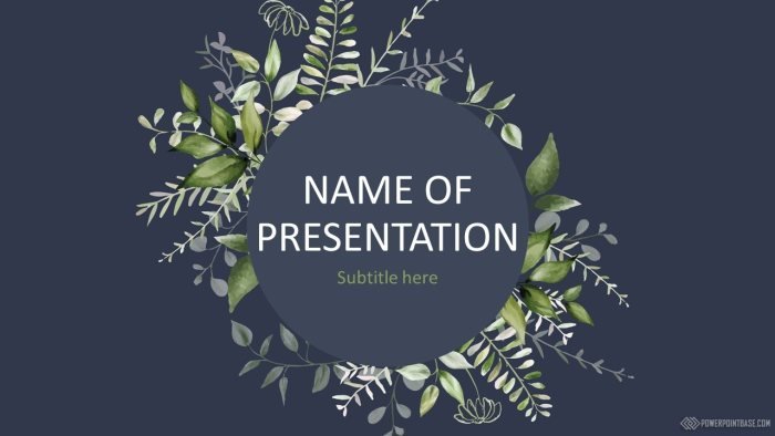Yuklab olish Tabiat haqida PowerPoint shabloni �973 taqdimot uchun bepul