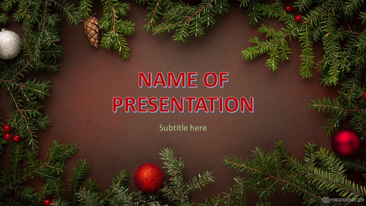 Завантажити Святковий шаблон PowerPoint №988 для презентації безкоштовно
