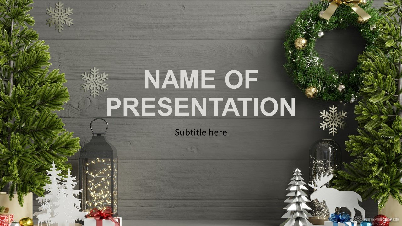 Завантажити Святковий шаблон PowerPoint №995 для презентації безкоштовно