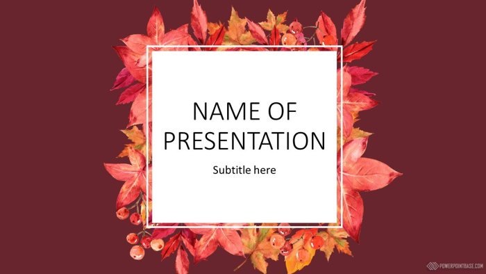 Yuklab olish Tabiat haqida PowerPoint shabloni �975 taqdimot uchun bepul