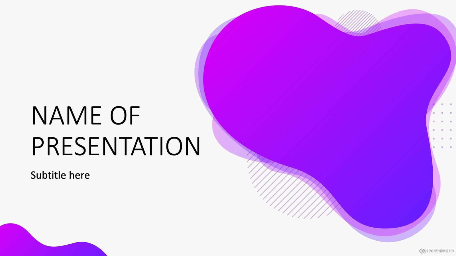 Завантажити Шаблон PowerPoint №1001 у білих тонах для презентації безкоштовно
