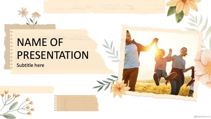 Yuklab olish PowerPoint shabloni �1018 oq tuslarda taqdimot uchun bepul