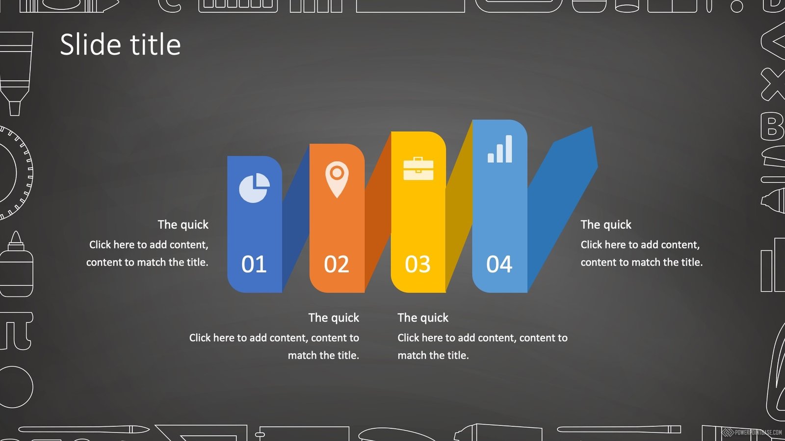 Yuklab olish Maktab PowerPoint shabloni �1036 taqdimot uchun bepul