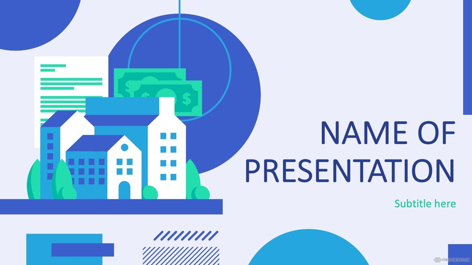 Завантажити Шаблон PowerPoint про нерухомість №1070 для презентації безкоштовно