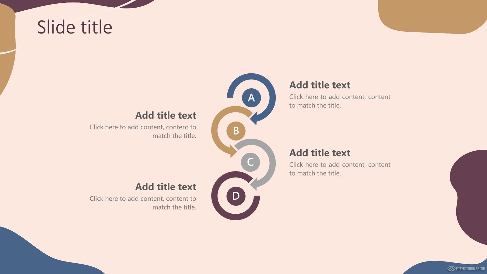 Yuklab olish PowerPoint shabloni ¹1089 bej tuslarda taqdimot uchun bepul