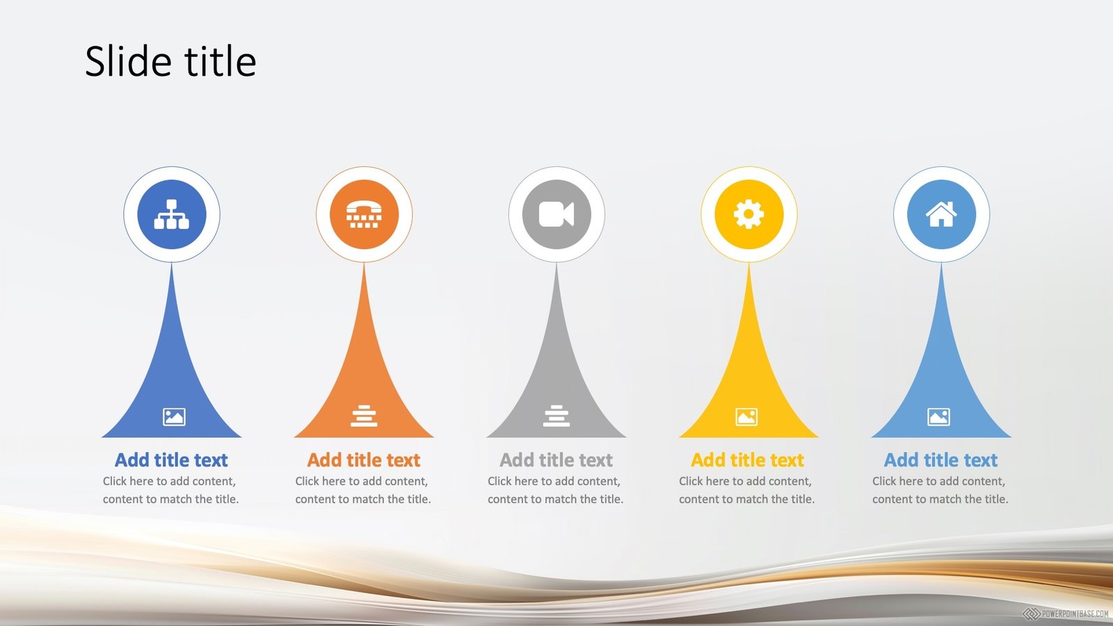 Yuklab olish PowerPoint shabloni ¹1104 kulrang tuslarda taqdimot uchun bepul