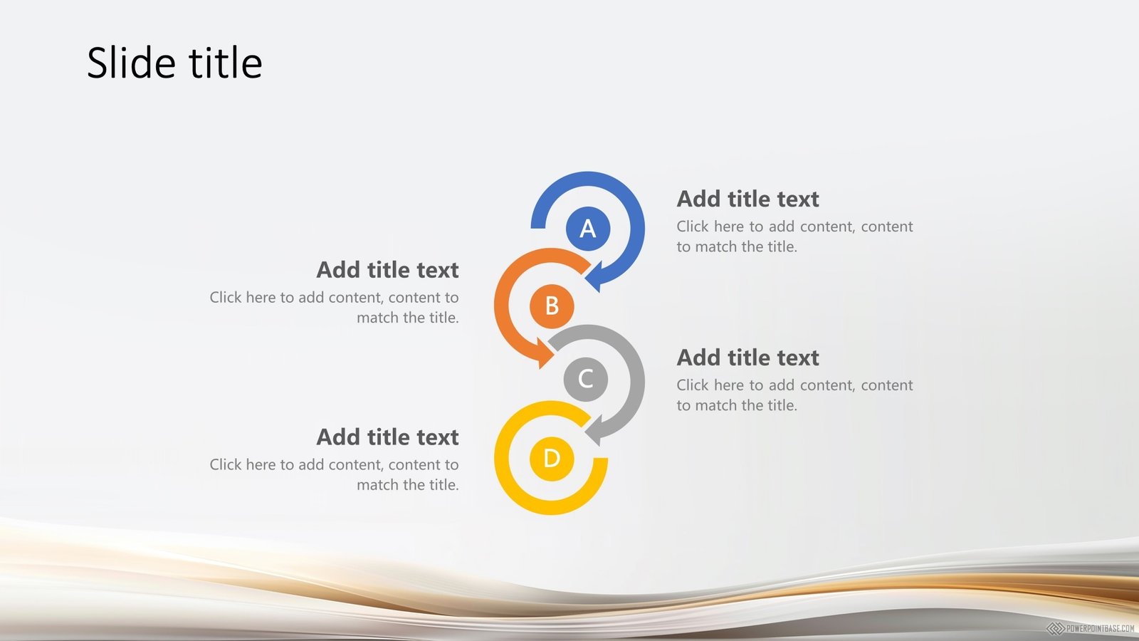 Yuklab olish PowerPoint shabloni ¹1104 kulrang tuslarda taqdimot uchun bepul