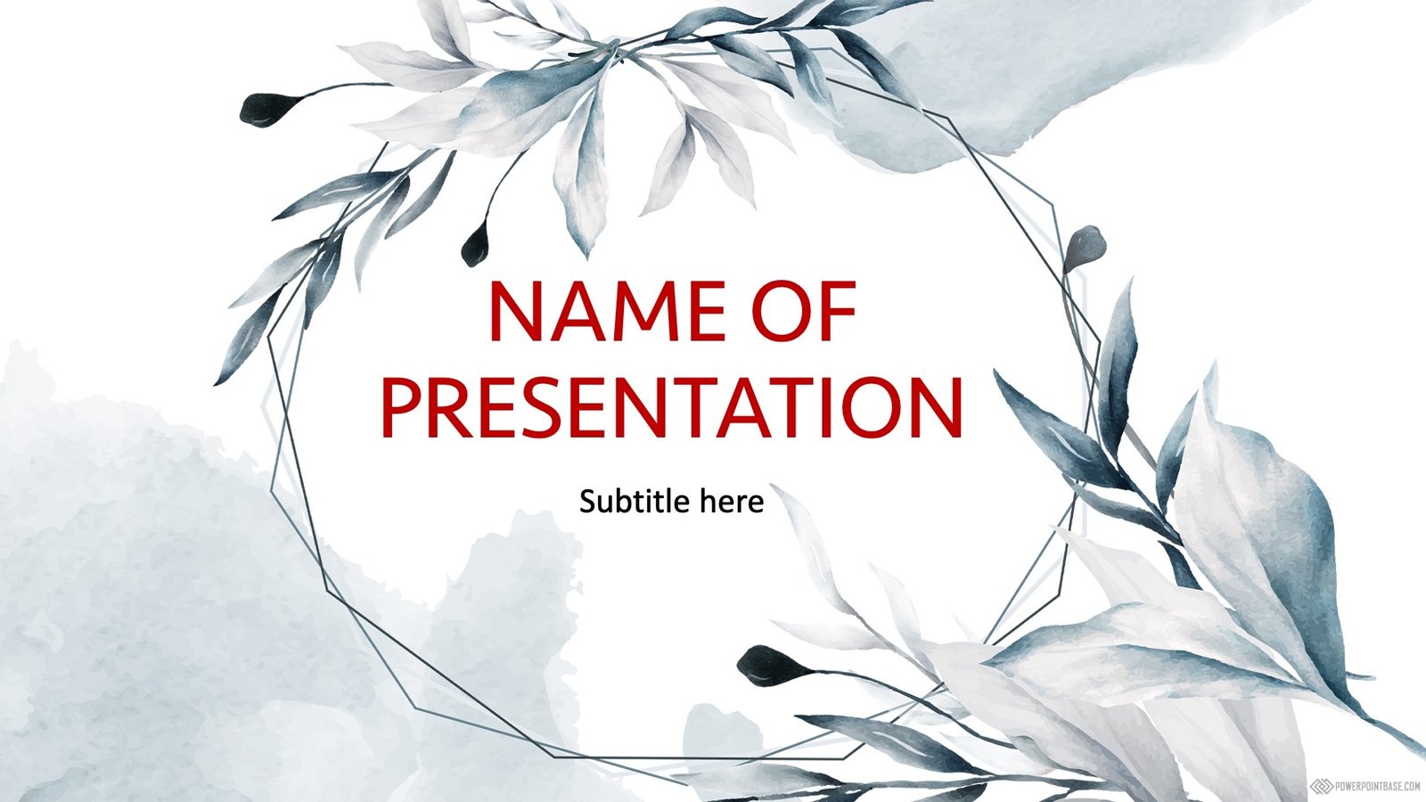 Yuklab olish Tabiat haqida PowerPoint shabloni ¹1110 taqdimot uchun bepul