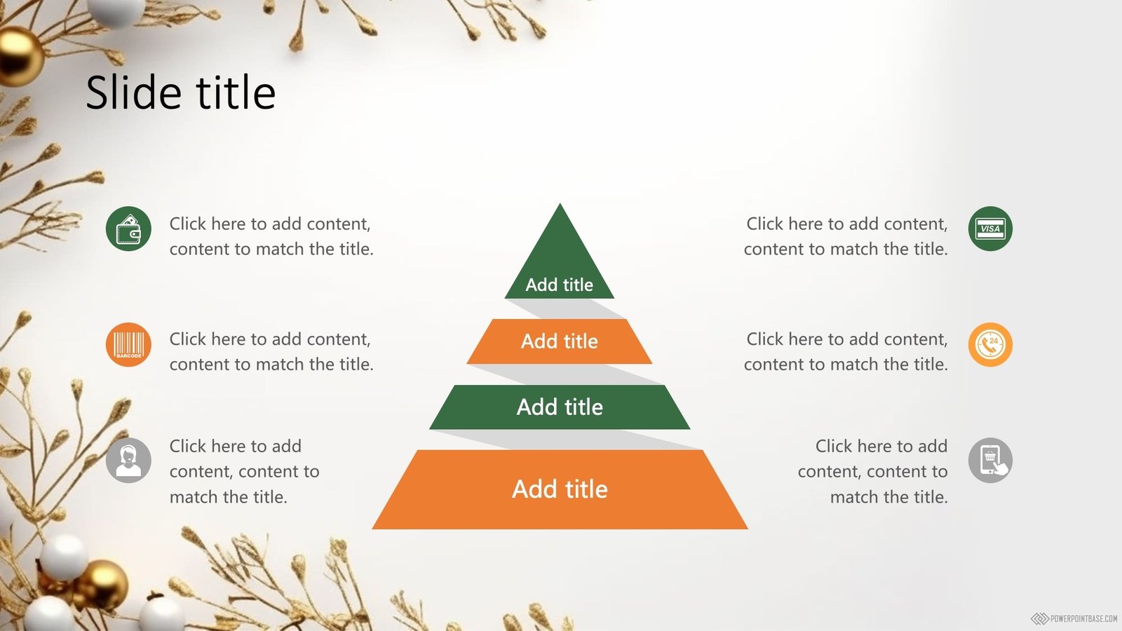 Yuklab olish Bayramona PowerPoint shabloni �1115 taqdimot uchun bepul