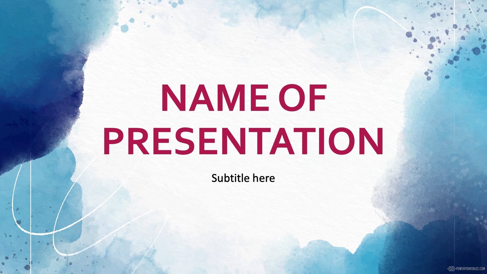 Yuklab olish Qo’lda chizilgan PowerPoint shabloni ¹1144 taqdimot uchun bepul