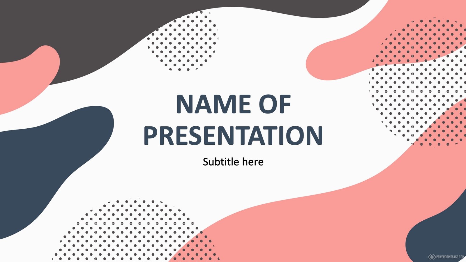 Yuklab olish Abstrakt PowerPoint shabloni �147 taqdimot uchun bepul