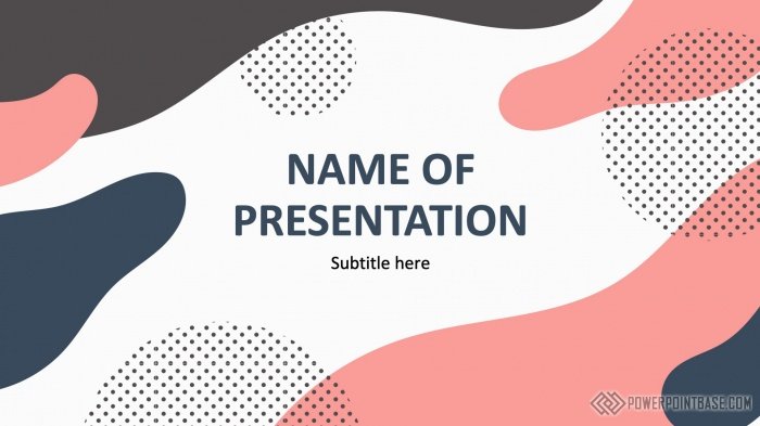 Yuklab olish Abstrakt PowerPoint shabloni �147 taqdimot uchun bepul