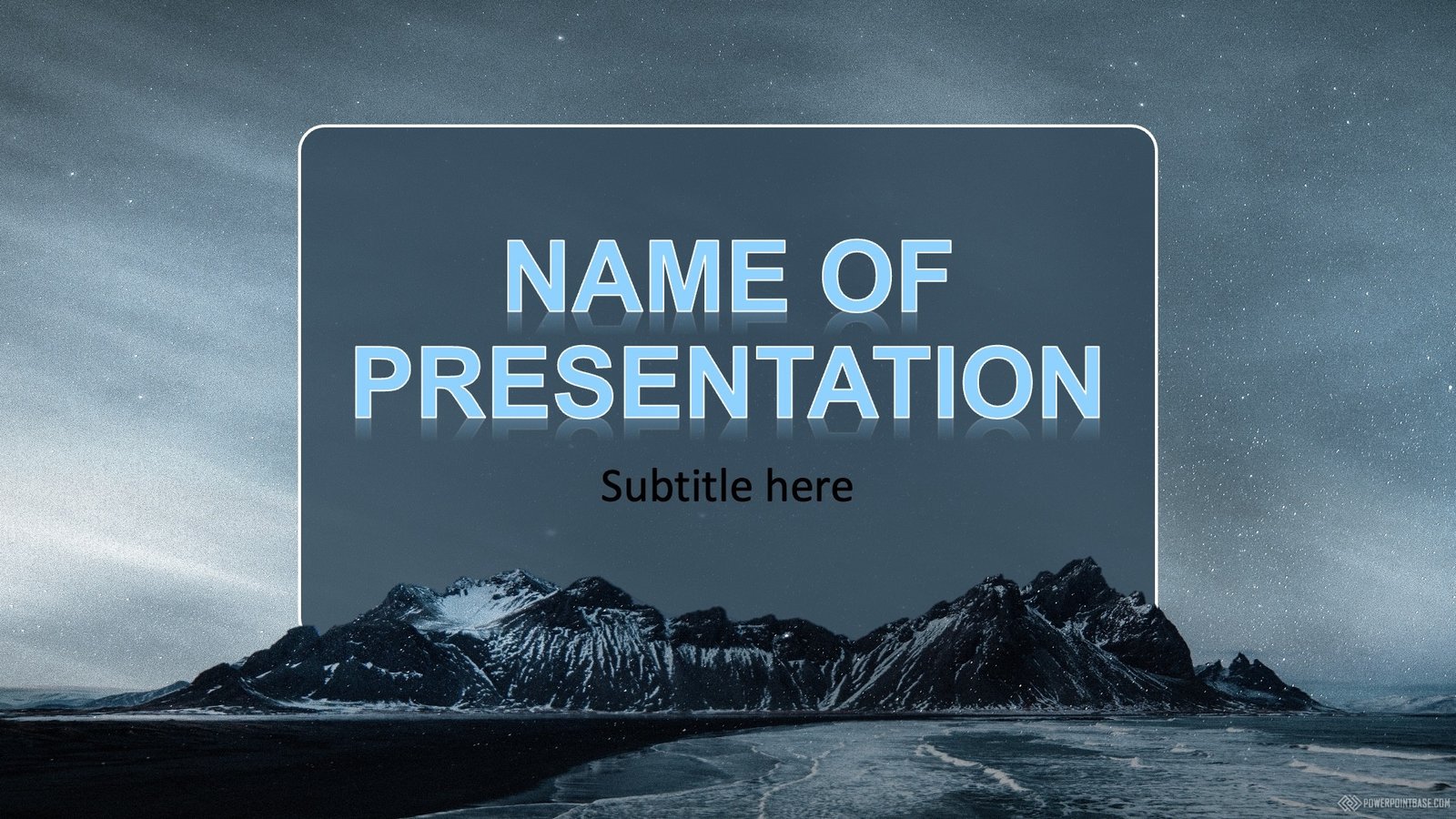 Завантажити Шаблон PowerPoint про природу №1172 для презентації безкоштовно