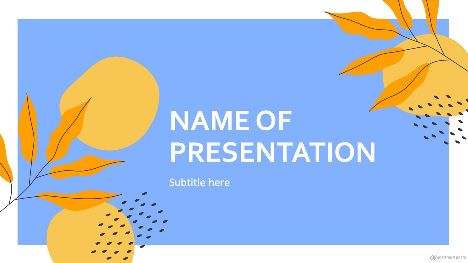 Завантажити Шаблон PowerPoint про природу №1189 для презентації безкоштовно