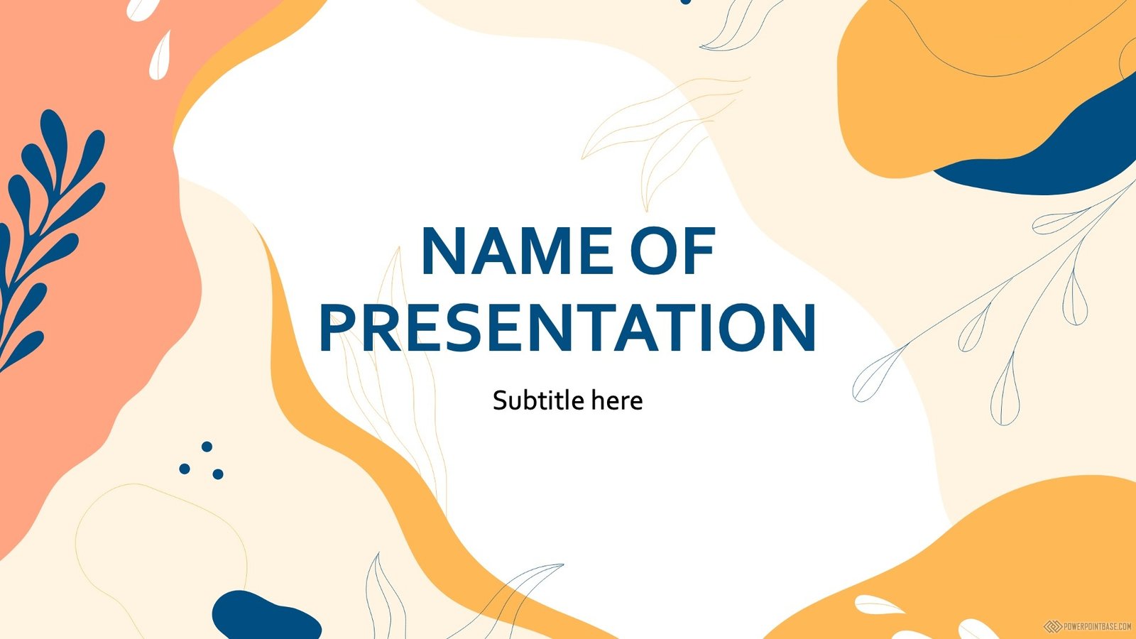Завантажити Шаблон PowerPoint про природу №1195 для презентації безкоштовно