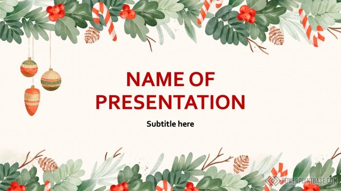 Yuklab olish Bayramona PowerPoint shabloni �1202 taqdimot uchun bepul